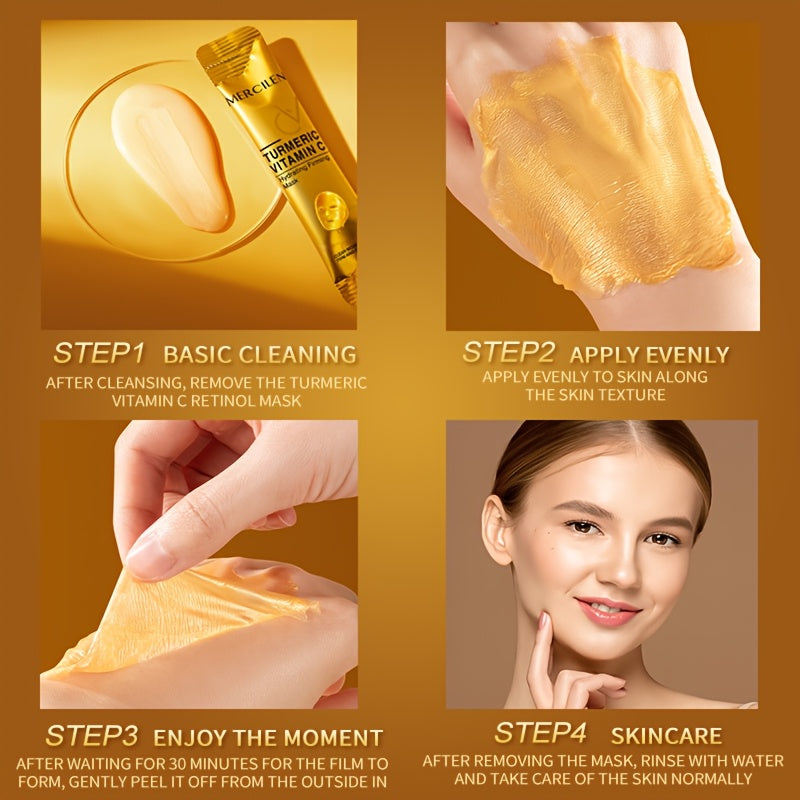 Masques Hydratants Curcuma & Vit. C