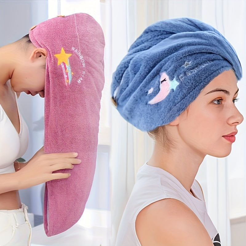 Turban Microfibre Ultra-Absorbant pour Cheveux